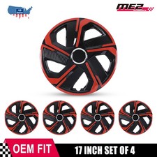 17 Inch Wheel Rims Hub Cover Hubcaps Snap On Car Truck Set Of 4 17 Inch Wheel Rims Hub Cover Hubcaps Snap On Car Truck Set Of 4