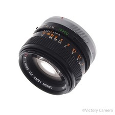 Canon FD 50mm f1.4 S.S.C Fast Prime Lens EXC