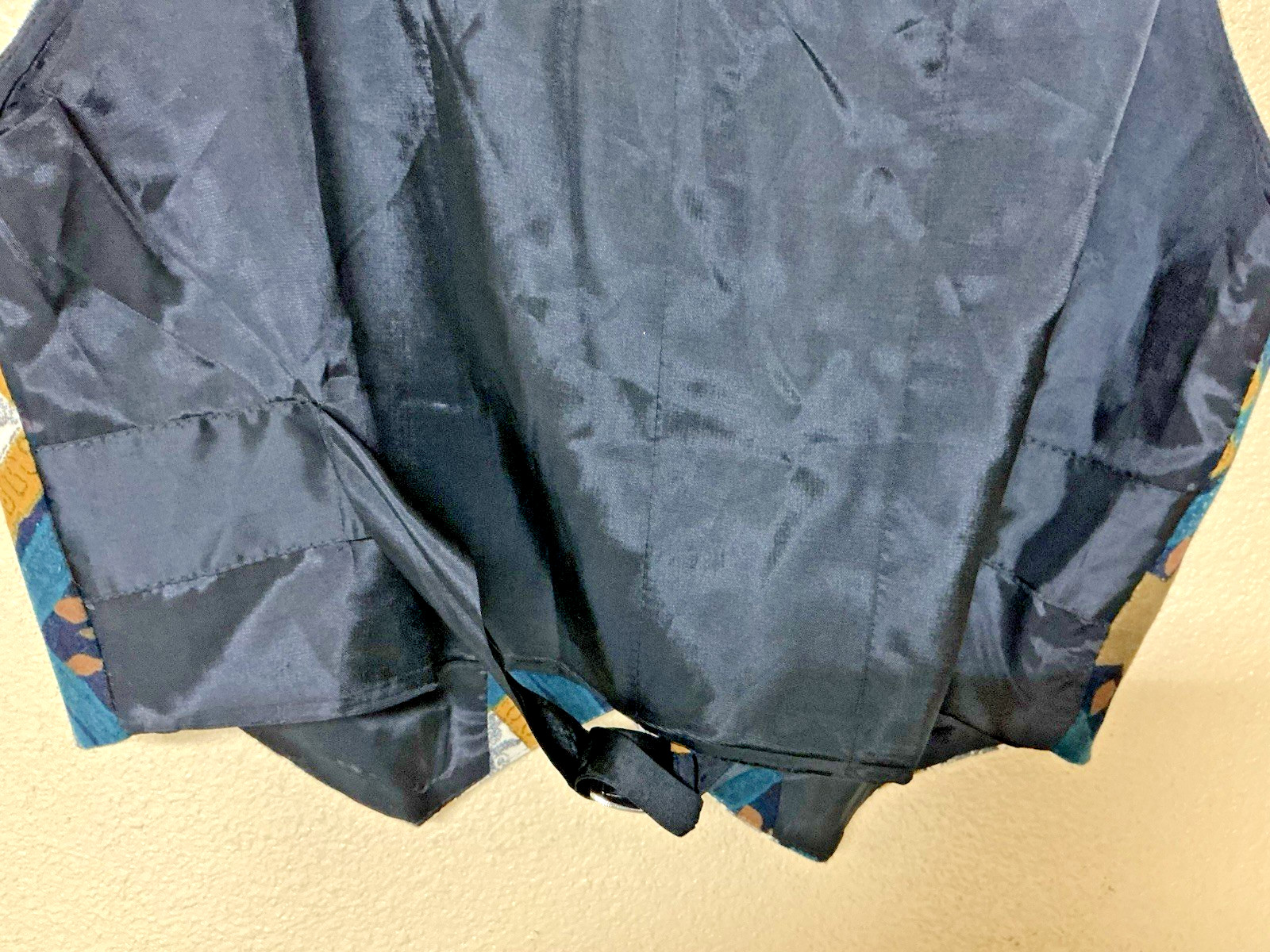 IMAGE CONCEPTS Multicolor Patchwork Pattern Vest … - image 5