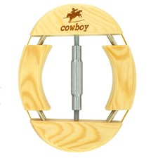 Cowboy Silver Tube 4-Way Wooden Hat Stretcher Adult One Size from 7.08" to 9....