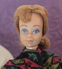 PRISTINE 1964 Barbie's Friend Midge Doll w/Clothes, Hangers  Vinyl Case