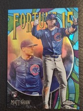 2025 Topps Chrome Fortune 15 Matt Shaw RC F15-24