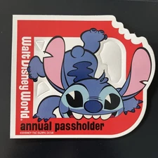 Walt Disney World Annual Passholder 2025 AP Stitch Magnet - Authentic 