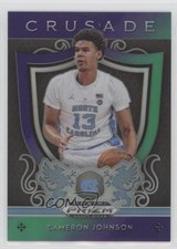 2019 Panini Prizm Draft Picks Crusade Purple & Green 22/199 Cameron Johnson 4f5