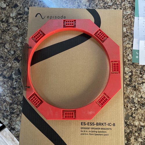 Proficient In Ceiling Speaker Preconstruction Brackets For 8 Inch Speakers - Picture 1 of 2