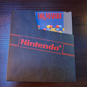 Dr. Mario (Nintendo NES, 1990) sciolto, solo carrello, con cover antipolvere NES