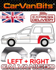 FOR VW CADDY II SEAT INCA 95-04 REAR WHEEL ARCH WING REPAIR BODY PANEL PAIR