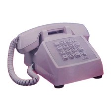 Vintage AT T Traditional 100 Push Button Corded Landline Desk Phone w/ Box