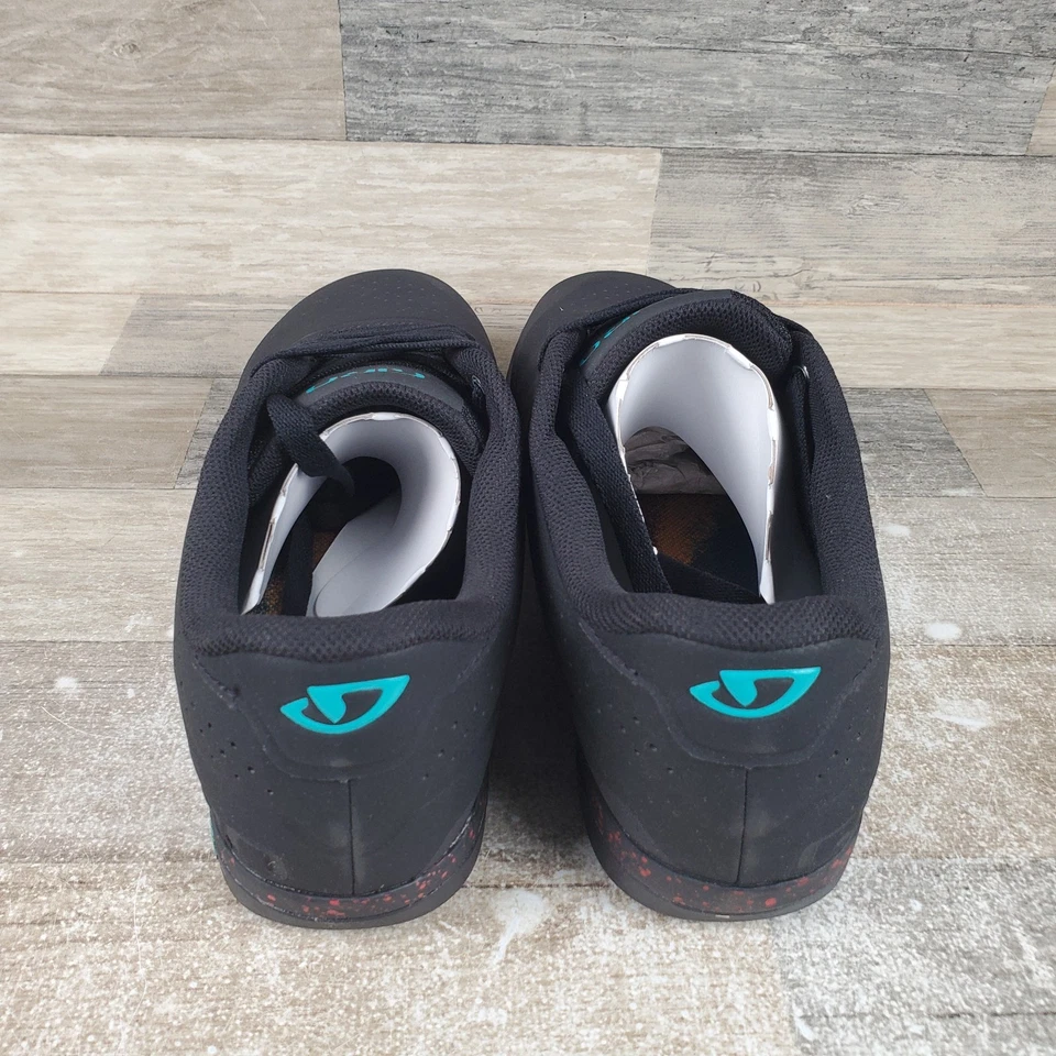 Giro Latch Mens Cycling Shoes Sz 13 Black Leather Lace-Up Low Top Round Toe - Image 3 of 4