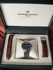 Frederique Constant 40mm Classics Index Automatic Blue Dial 