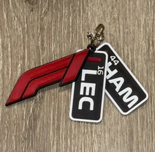 F1 Formula 1 Logo Driver Keychain Gifts Charles Leclerc Lewis Hamilton Ferrari
