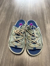 Nike Offline 2.0 Ocean Cube Blue Slip-on Sandals Marina DJ6229-300 Mens Sz 10.5