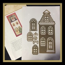 Anna Griffin CARTE NOEL Finishing School Die Set   NEW   4806