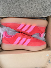 adidas Barreda Decode J Unisex Kids Sneaker Red Pink Low Top US 7 JR0759
