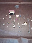 antique vintage costume jewelry lot