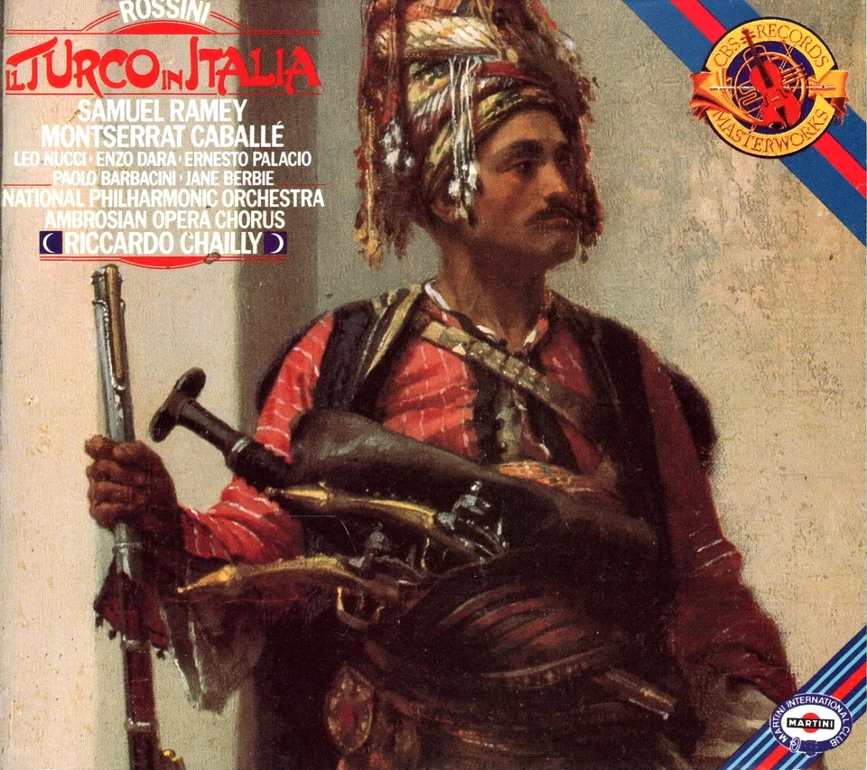 2 CDs Rossini IL TURCO IN ITALIA Ramey Caballe Chailly | excellent (CR8237)