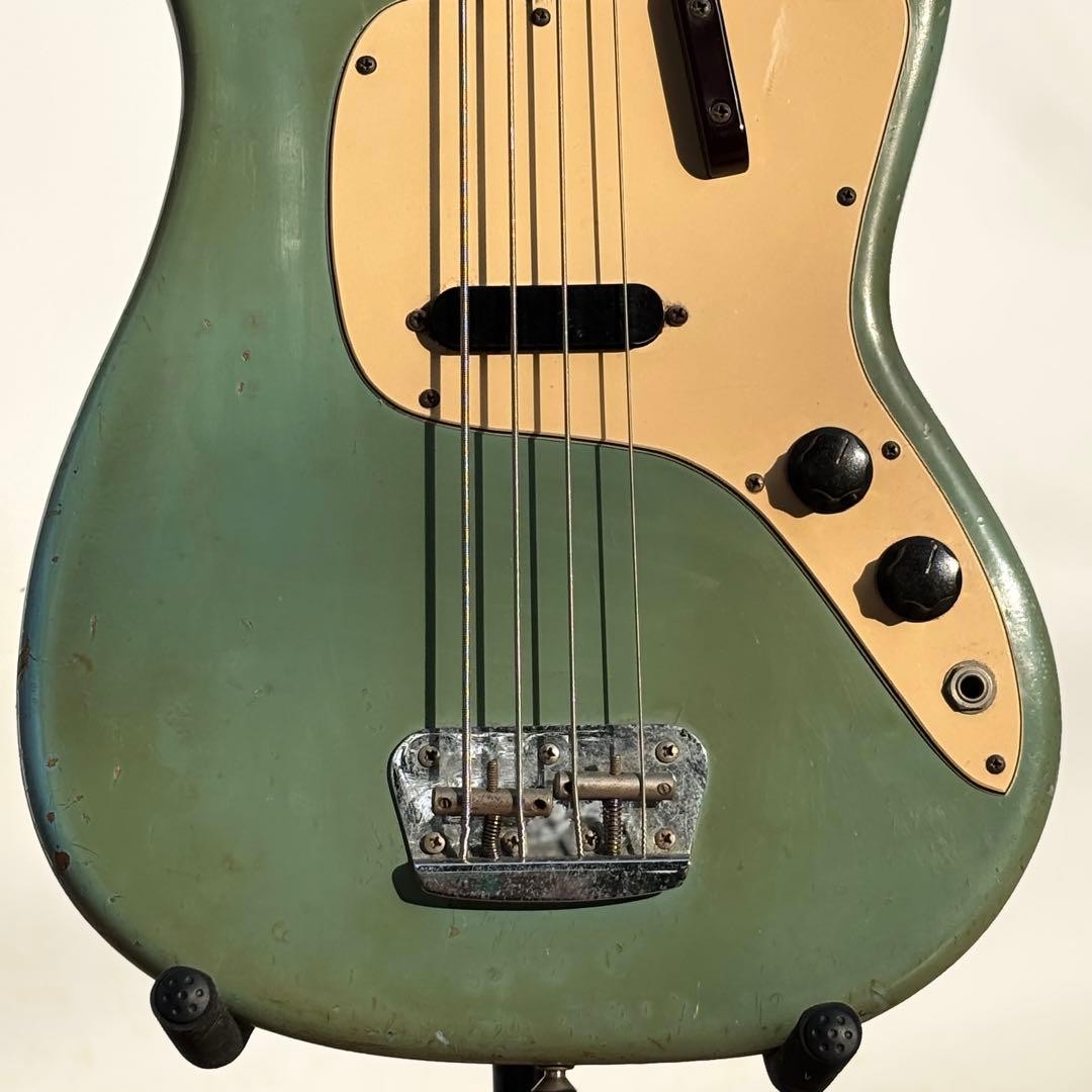 Fender USA Musicmaster Bass 1972 Daphne Blue Vintage Short Scale