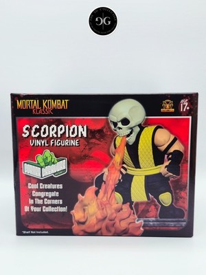 CULTUREFLY x MORTAL KOMBAT | Scorpion Vinyl Figurine | Corner Creature | NIB!
