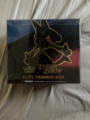 Pokémon TCG Sword & Shield Crown Zenith ETB Elite Trainer Box - NEU/OVP - ENG