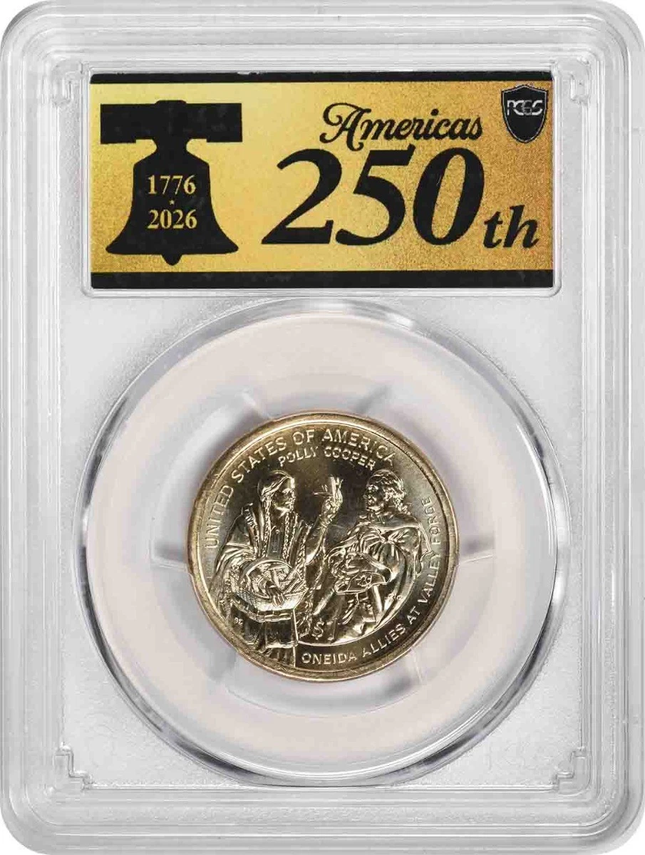 25+ MS 65 Graded Native American Dollars (2000-Now) for sale