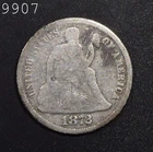1872 Liberty Seated Dime