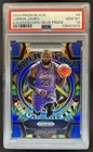 2024-25 Panini Prizm Black LeBron James Kaleidoscopic Blue Prizm #/199 PSA 10