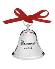 Gorham 2025 Christmas Sleigh Bell Ornament Sterling Silver 6th Edition USA