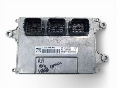 JDM Honda Stream RN6 Automatic OEM ECU Engine Computer 37820-RWK-N62 r18a