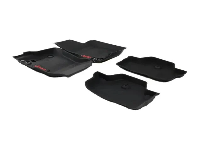 82216625AB Alfombrillas de aguanieve para todo tipo de clima Jeep Wrangler JL 2 puertas negras (2018-2025) Mopa Foto 3 de 4