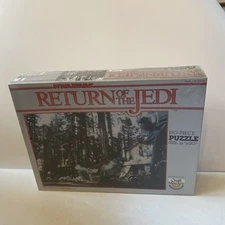 SEALED!  Star Wars Vintage 1983 Craft Master 170 Pc Puzzle Battle On Endor