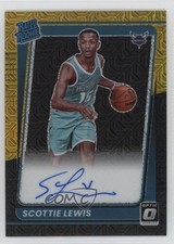 2021-22 Panini Donruss Optic Rated Rookie 4/8 Scottie Lewis #196 Auto 10un