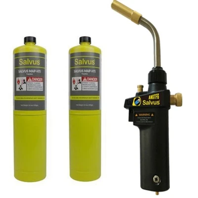 Salvus Map HTI Intergas Map Gas & Blow Torch Plumbimg Propane gas torch burner