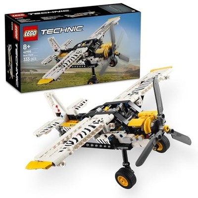 LEGO Technic Kleines Propellerflugzeug 42198 Motor Querruder 333 Teile Flugze...