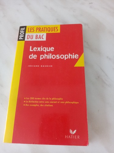 profil-les-pratiques-du-bac-lexique-de-philosophie-hatier-1998-ebay