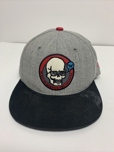 Unusual Hat Cap Gray Snap Back 