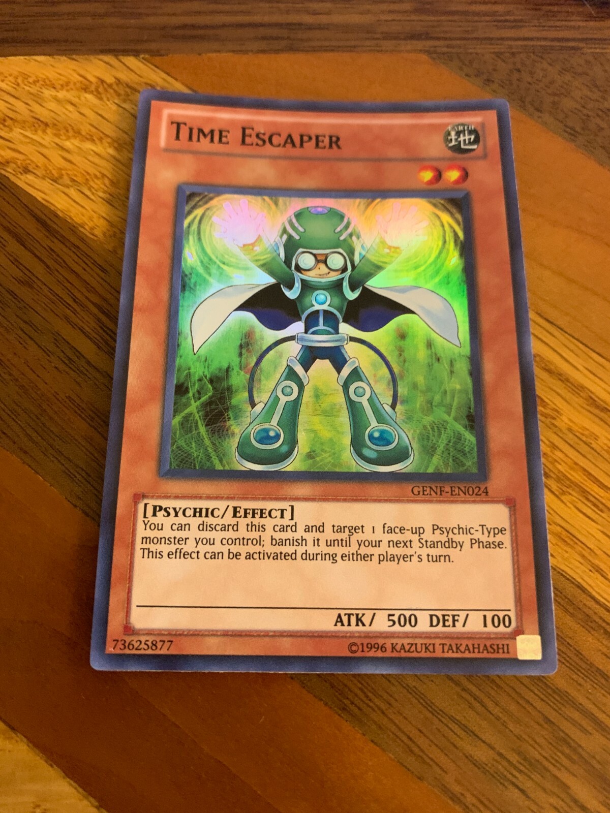 Time Escaper GENF-EN024 Unlimited Edition Super Rare VLP + BONUS