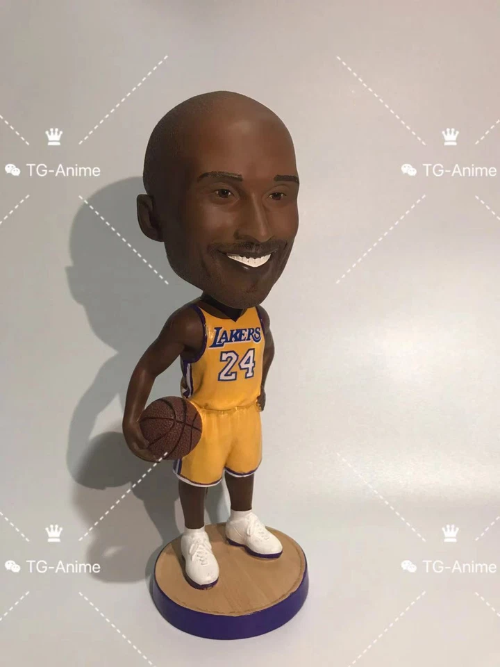 #24 NBA LA Lakers Kobe Bryant Bobble Heads Limited Edition Action Figures Gift - Image 2 of 4