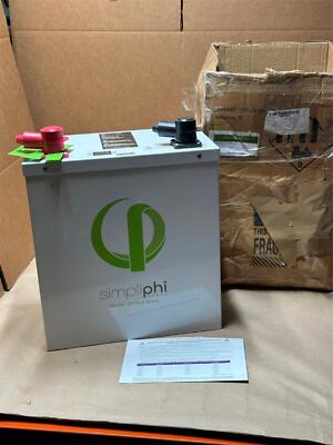 Simpliphi PHI-3.8-48V-M Lithium LFP LiFePO4 75Ah 48V Battery Pack Power Bank