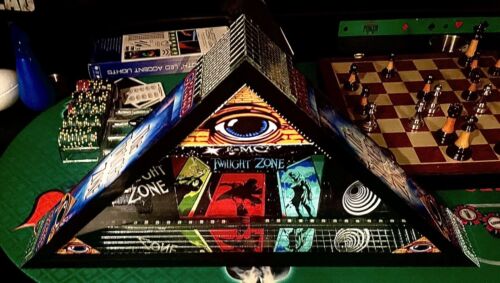 NEW DESIGN FOR 2024 TWILIGHT ZONE PINBALL PYRAMID TOPPER 60 LIGHTS - Picture 10 of 12