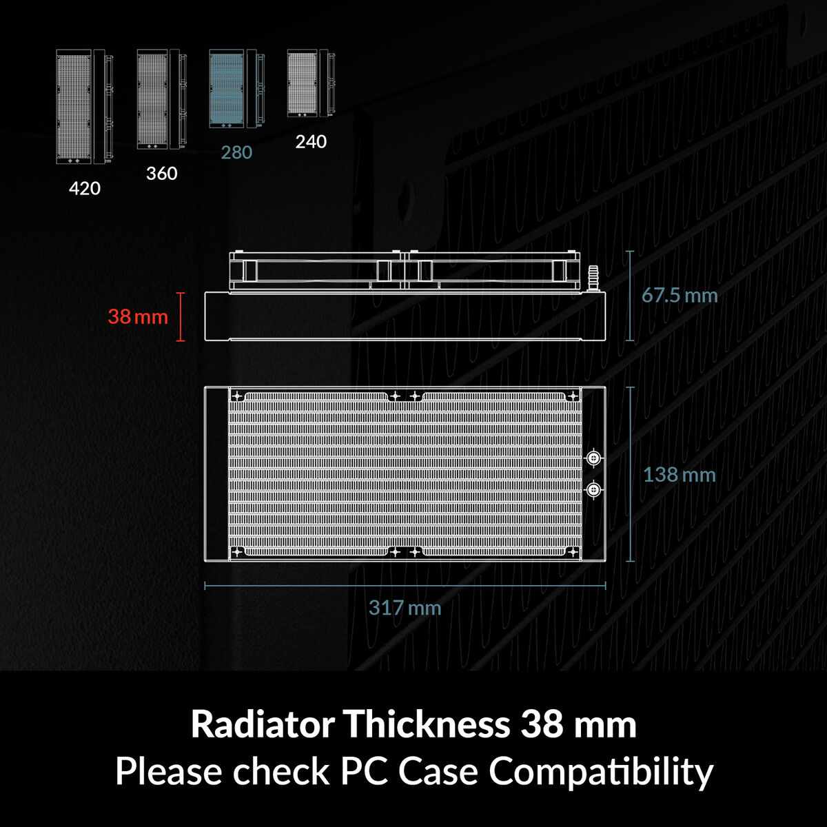 ARCTIC Liquid Freezer III 280 A-RGB white PC Water Cooler ARCTIC Liquid Freezer III 280 A-RGB white PC Water Cooler