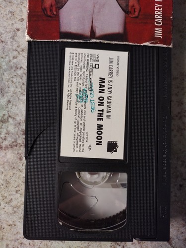 Man On The Moon (VHS, 1999) Jim Carrey, Danny DeVito - Picture 3 of 5