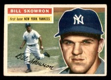 1956 Topps Baseball #61 Bill Skowron VG *k1