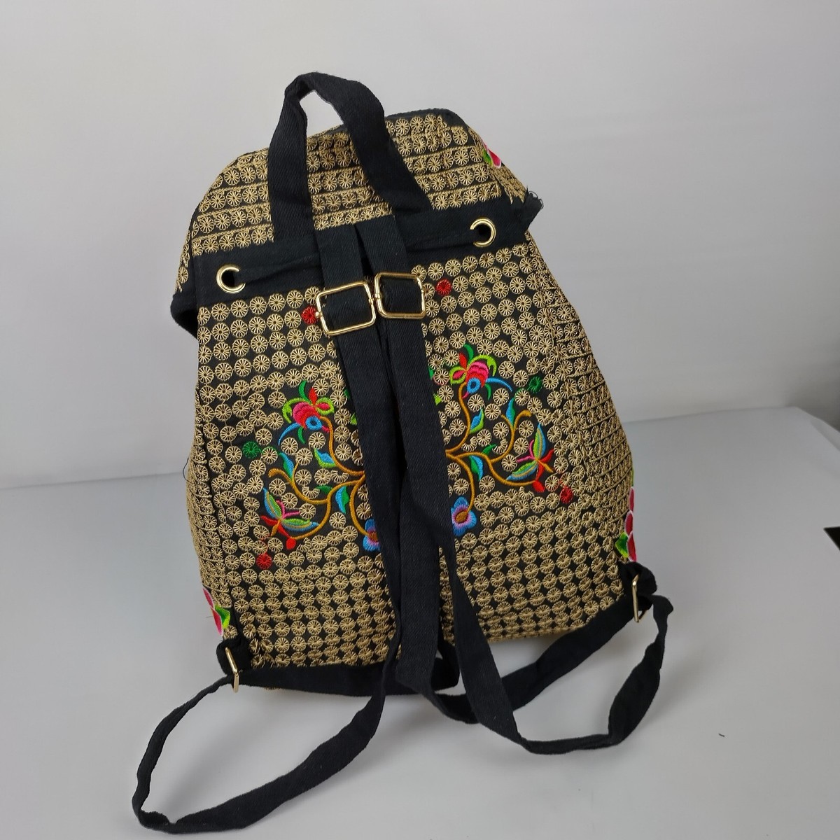 Embroidered floral Mexican Backpack NEW/ mochila Mexicana 
