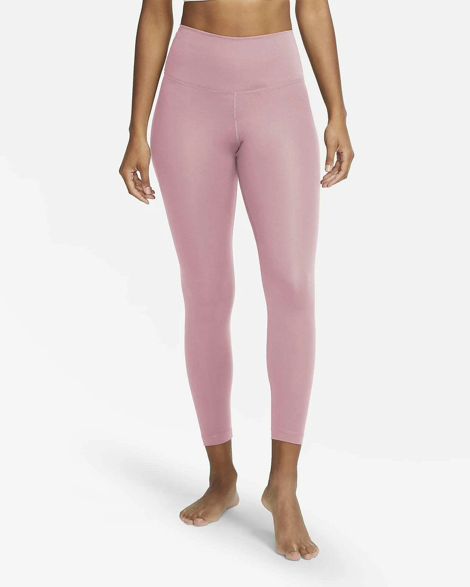 Nike One Dri FIT Womens High Rise Leggings Light Pink, £23.00