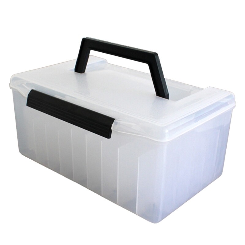 Fishing Tackle Box Fishing Lined Organizers Squid Jig Hard Lures Tool