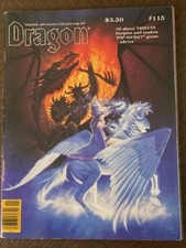 Dragon Magazine #115 Nov 1986  TSR D&D AD&D All About Thieves/ Harpies & Snakes