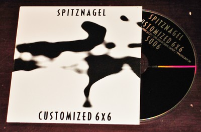 Spitznagel: Customized 6x6 CD 2002 Level Green Recording Company USA Sleeve Case