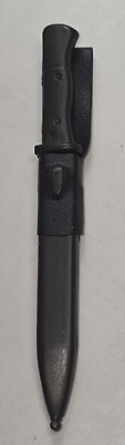 Plastic Mauser 98K Bayonet with Sheath Accessory for 12'' Action Figure 1/6 scale