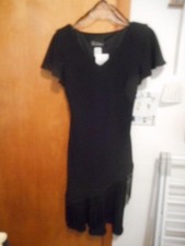 S L FASHIONS UPDATED LITTLE BLACK DRESS SIZE 6 ORIG $79.99