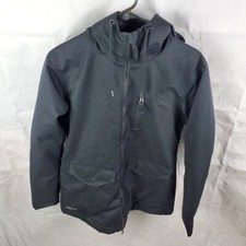 Nike Jacket Women's Small 3-5 Black Storm Fit Insulated Hooded Full Zip Outdoor